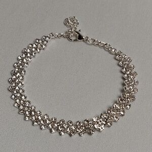 Hand Crafted Rhinestone Bracelet